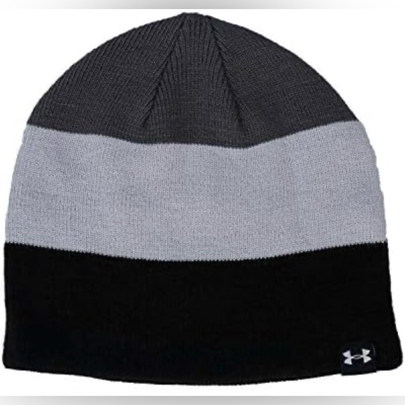 Under Armour Other - Under Armour Grey/Black Beanie NWT